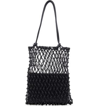Portable Fishing Net Woven Bag Women's Bag 2021 New Straw Woven