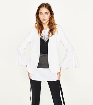 Zara + Bell Sleeve Jacket
