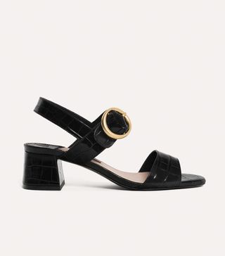 Uterque + Morocco Studded Heel Sandal