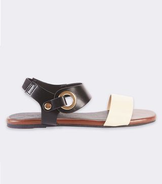 M&S + Block Heel Ring Detail Sandals