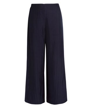 Acne Studios + Tennessee Striped Twill Wide-Leg Pants
