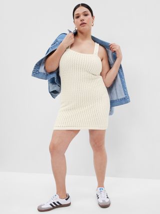 Gap + Crochet Mini Dress