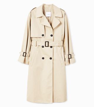 Mango Outlet + Double Breasted Trench