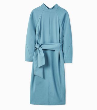 Mango Outlet + Knot Wool-Blend Dress