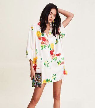 LPA + Citrus Shirt Dress