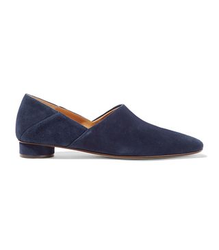 The Row + Noelle Suede Loafers
