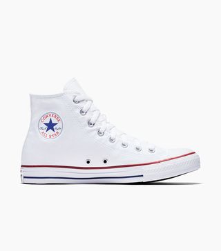Converse + All Star High Top White Trainers
