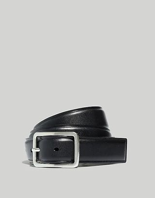Madwell + Square-Buckle Leather Belt