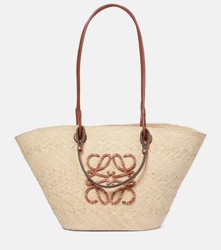 Loewe + Paula's Ibiza Anagram Basket Bag
