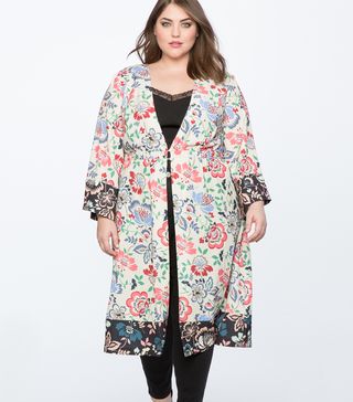 Eloquii + Long Kimono Jacket