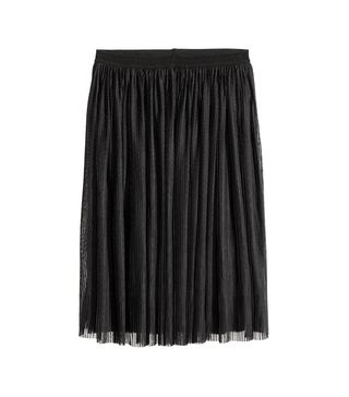 H&M + Pleated Skirt
