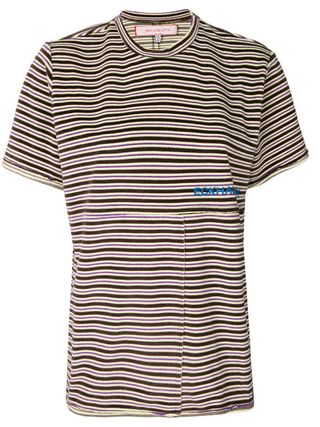 Eckhaus Latta + Thin Striped T-Shirt