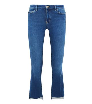 M.i.h Jeans + Marrakesh Cropped Mid-Rise Flared Jeans