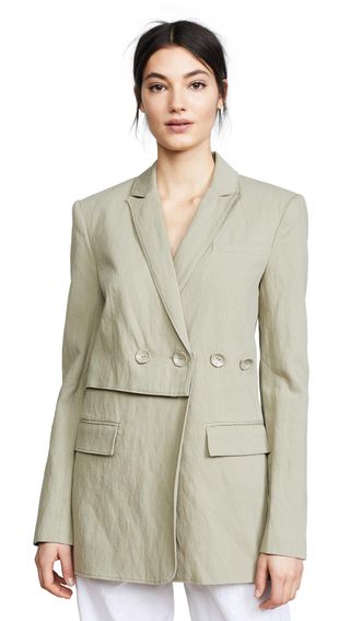 Tibi + Flap Corset Blazer