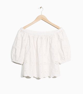 & Other Stories + Embroidery Top