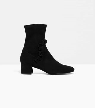 & Other Stories + Frill Suede Boots