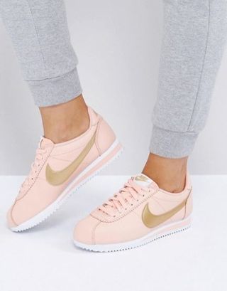 Nike + Gold Pack Cortez Trainers