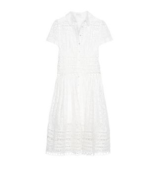 Zimmermann + Winsome Cotton-Blend Lace Midi Dress