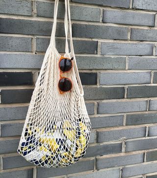YingKu + Cotton Net Shopping Tote Ecology Market String Bag