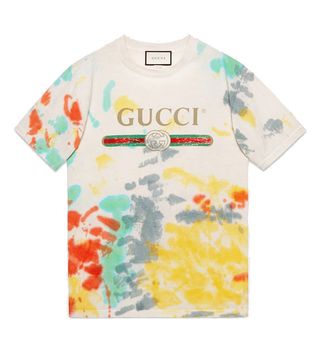 Gucci + Printed Cotton T-Shirts