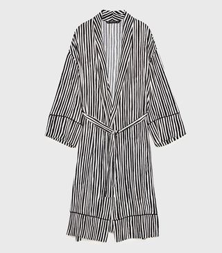 Zara + Striped Kimono