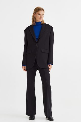 H&M + One-Button Wool Jacket