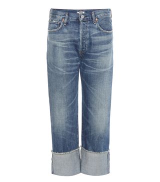 Citizens of Humanity + Parker Relaxed Cuffed Crop Jeans