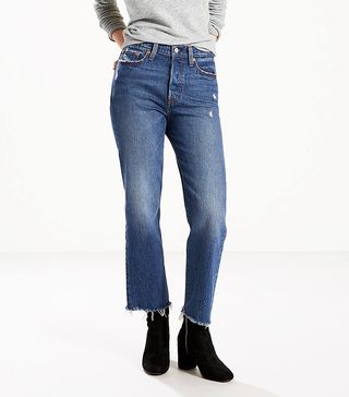 Levi's + Wedgie Fit Straight Jeans in Lasting Impression