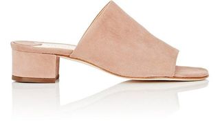 Barneys New York + Suede Mules