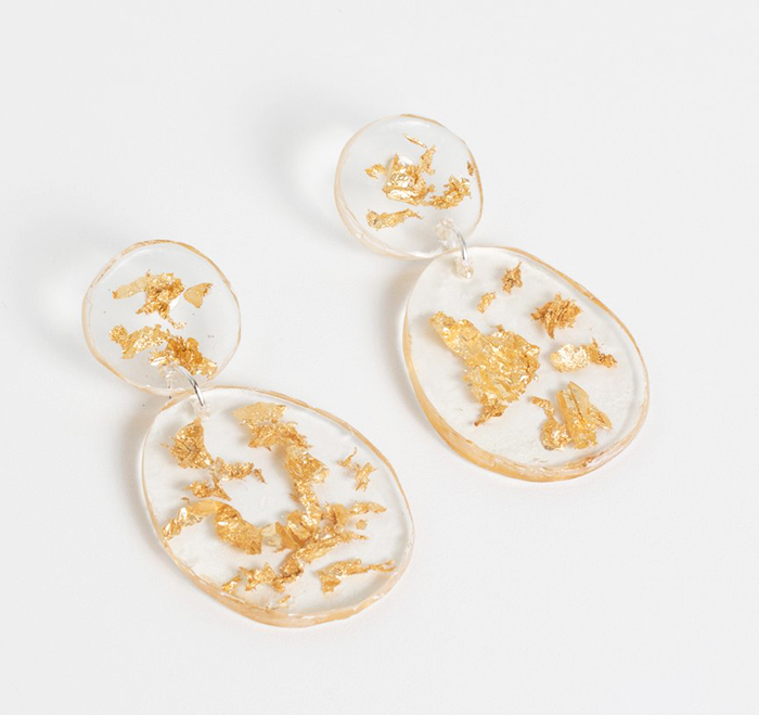Mars + Lunar Double Drop Earrings