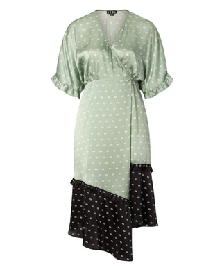 Veda + Tuscan Print Silk Dress