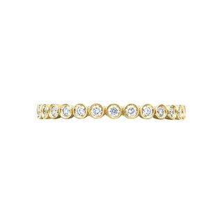 Tacori + Sculpted Crescent, Yellow Gold With Round Diamonds
