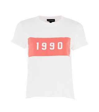Topshop + 1990 Motif T-Shirt