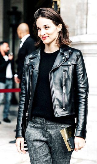 How to Wear a Moto Jacket Like an NYC and Paris Girl | Who What Wear