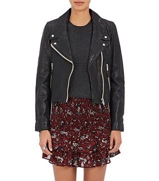 Isabel Marant Étoile + Aken Leather Moto Jacket