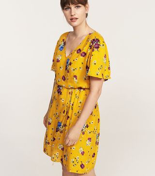 Violeta by Mango + Cord Floral Dress