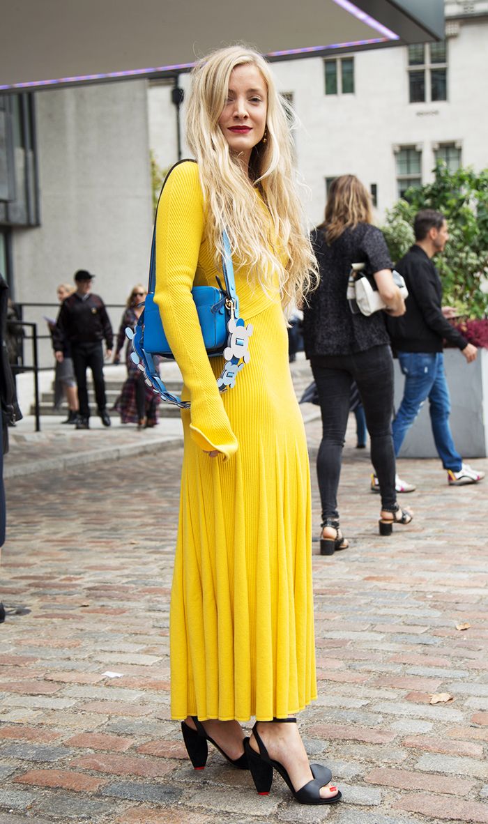 Cherie Dress Mustard