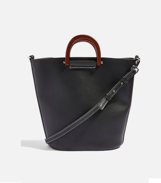 Topshop + Black Tote Bag