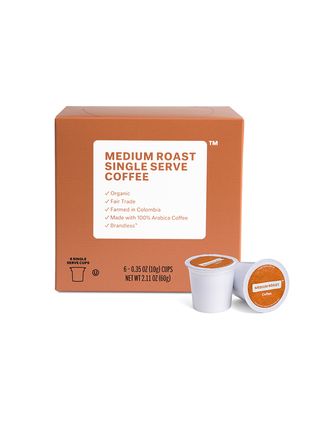 Brandless + Organic Fair Trade Medium Roast Single Serve Coffee