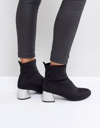 Park Lane + Heeled Sock Boots