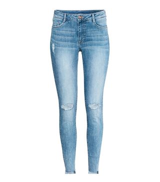 H&M + Super Skinny Ankle Jeans