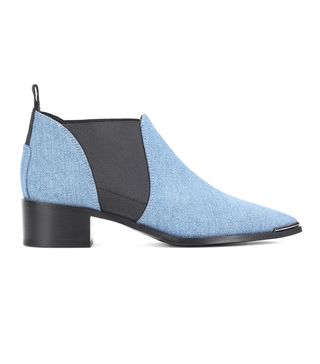 Acne Studios + Jenny Denim Ankle Boots