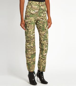 Vetements + Camouflage-Print High-Rise Trousers