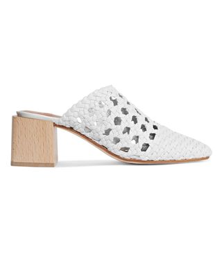LOQ + Ines Woven Leather Mules