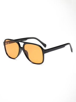 Freckles Mark + Retro Sunglasses
