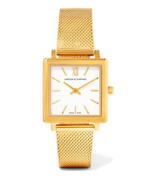 Larson 
Jennings + Norse Gold-Plated Watch