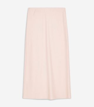 Topshop + Satin Bias Midi Skirt