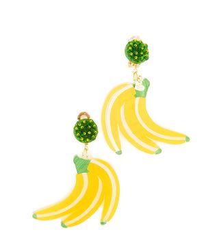 Mercedes Salazar + Fiesta Banana Clip On Earrings