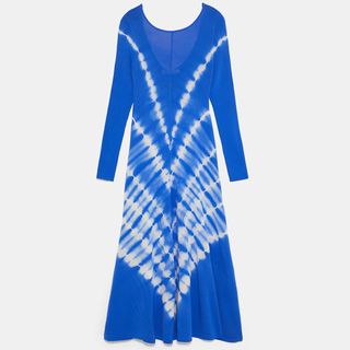 Zara + Tie-Dye Knit Dress