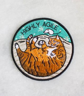 Stay Home Club + Agile Iron-On Patch
